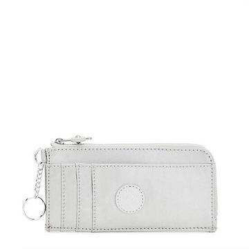 Kipling Dafni Metallic Wallet Plånbok Silver | SE 1041VR